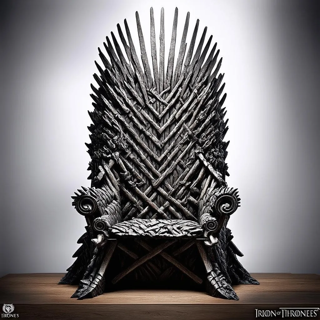 Game of Thrones Iron Throne Replica