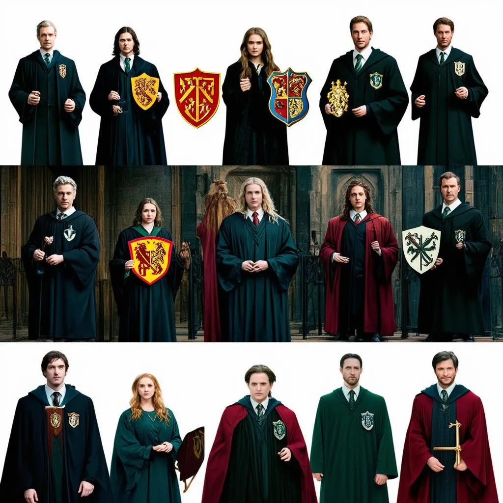 Game of Thrones Hogwarts Houses