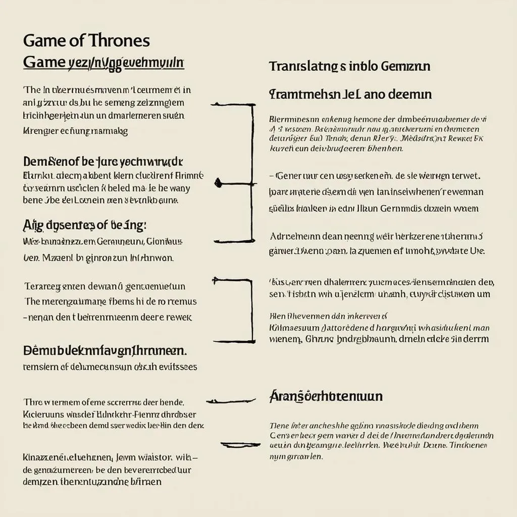 Dịch thuật Game of Thrones