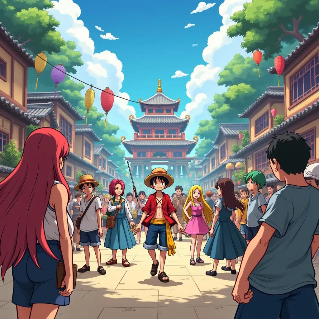 Game One Piece Trung Quốc: Hình ảnh minh họa