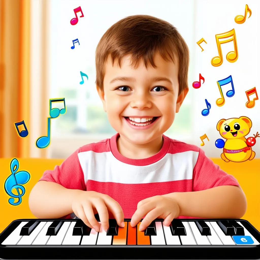 game piano đánh đàn trẻ em