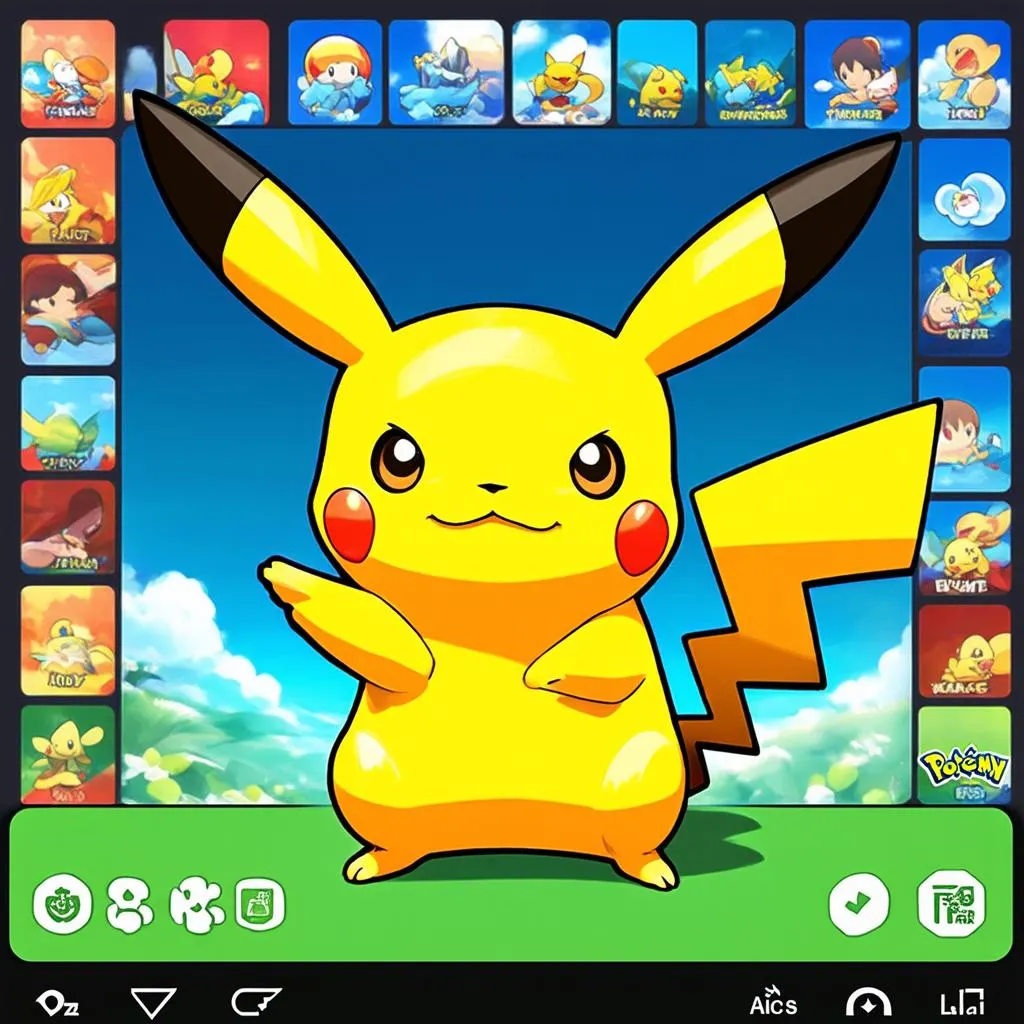 game pikachu cute 2