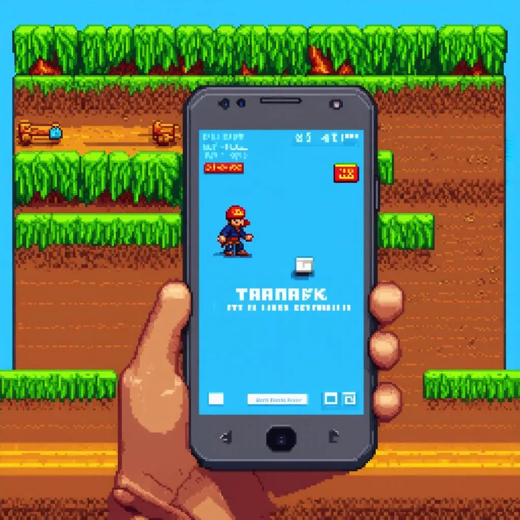 game pixel android trên điện thoại