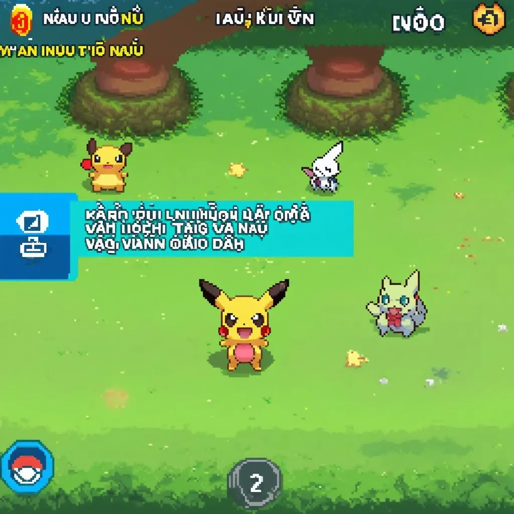 Hình ảnh minh họa cho Game Pokemon Việt Hóa 100