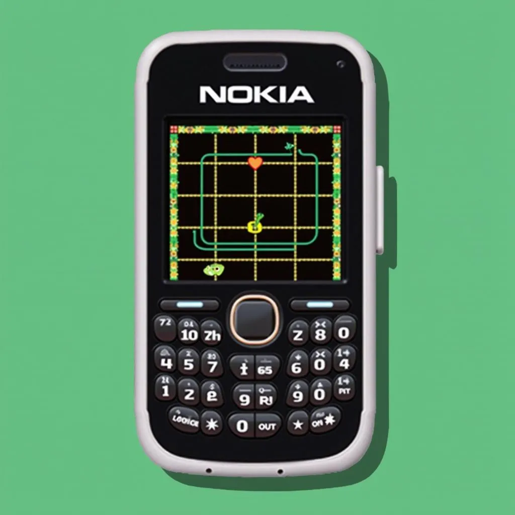 Game Rắn Săn Mồi trên Nokia Asha 206