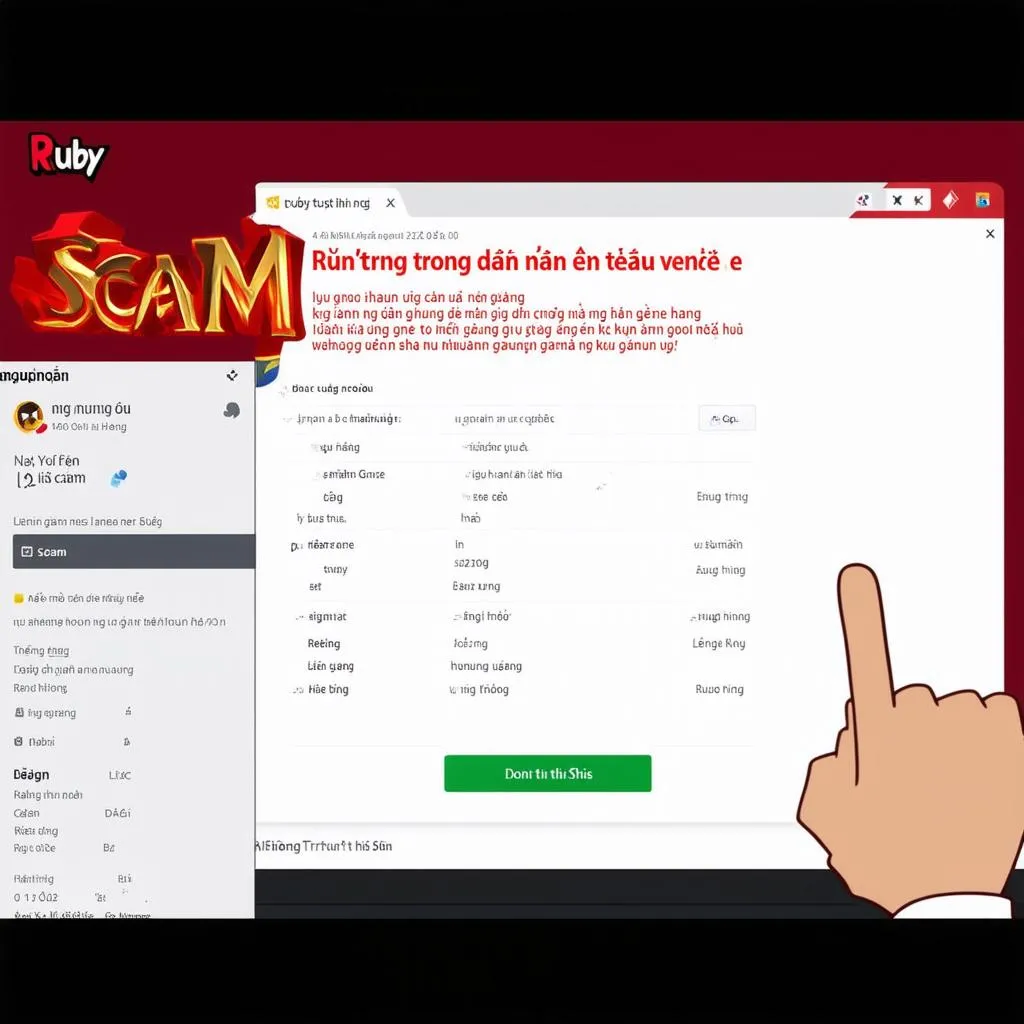 Game Ruby đổi thưởng lừa đảo