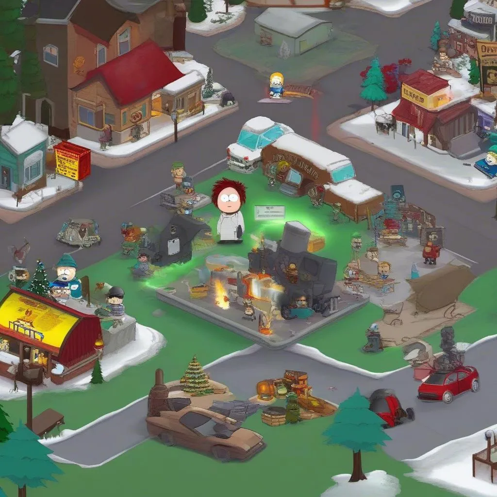 South Park: Phone Destroyer gameplay