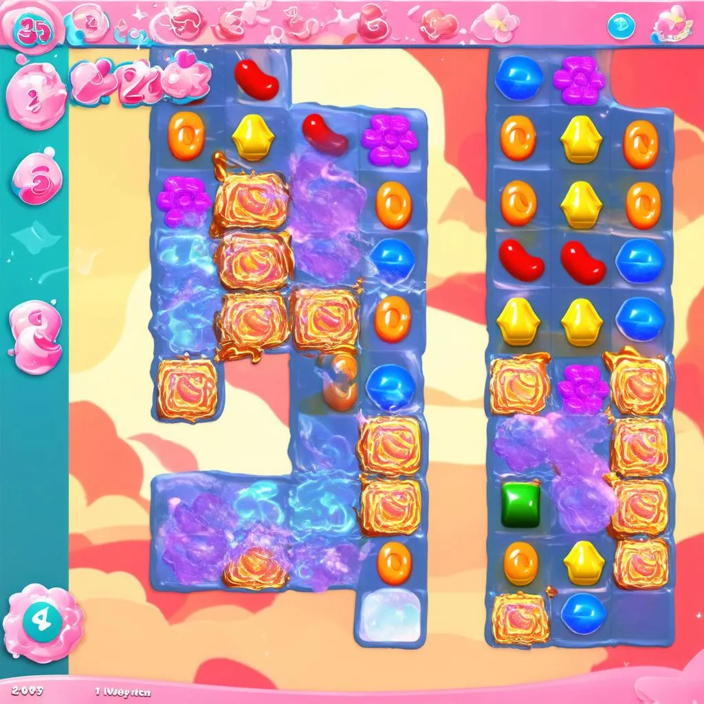 Game xếp hình Candy Crush Saga