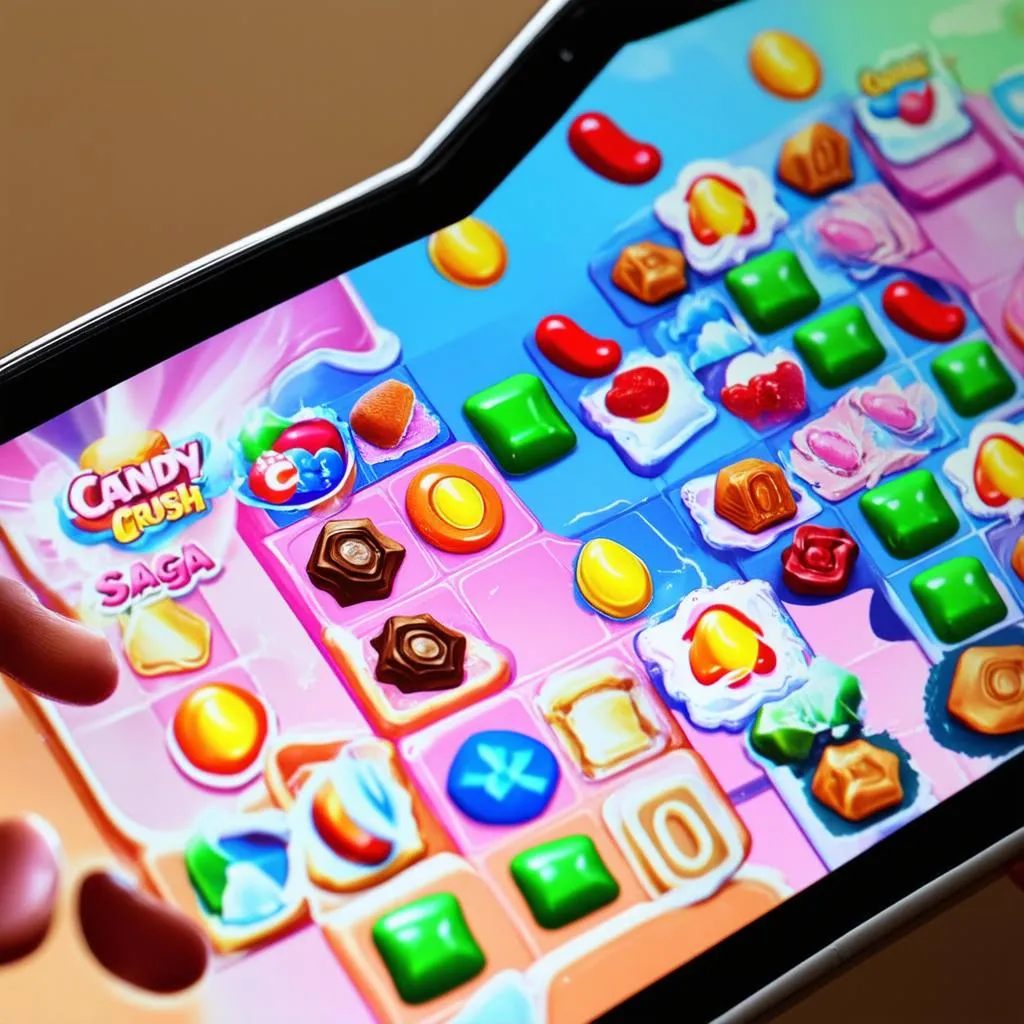 Game xếp hoa quả Candy Crush Saga