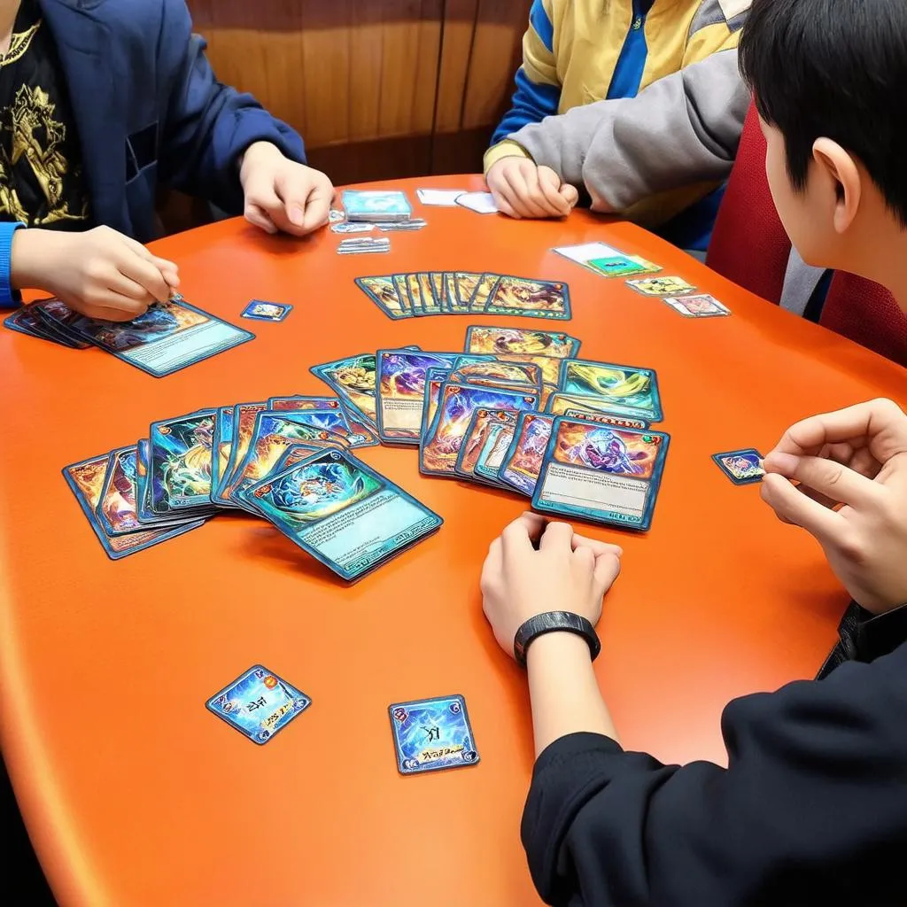 Trận đấu game Yugioh Tiếng Việt