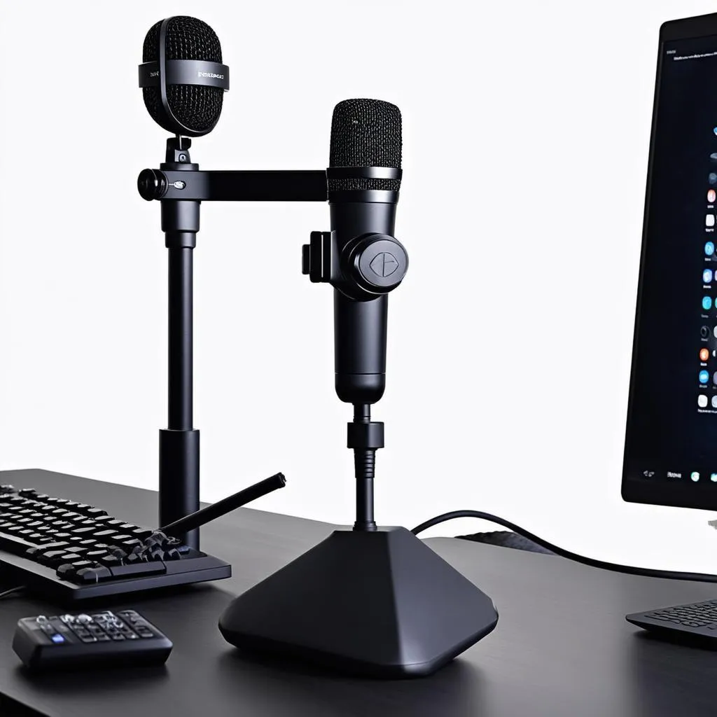 Mic stand gaming đẹp