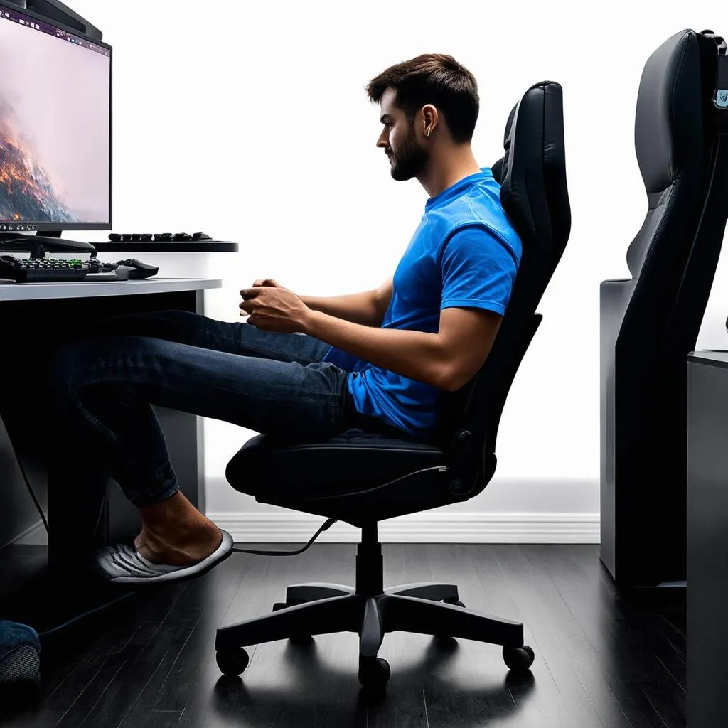 Thiết kế Ergonomic của ghế gaming