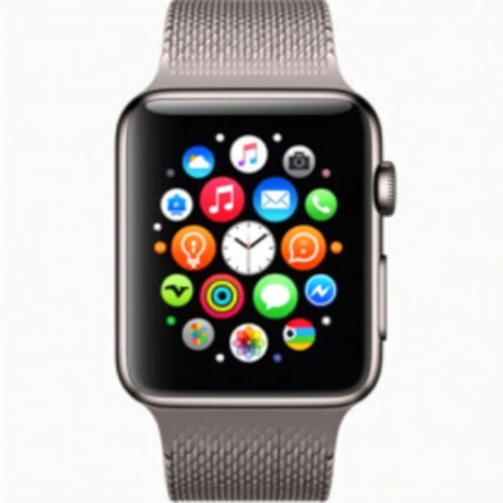 Giao diện dễ sử dụng của Apple Watch