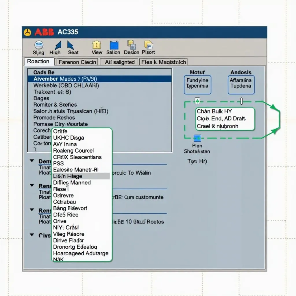 Giao diện biến tần ABB ACS355