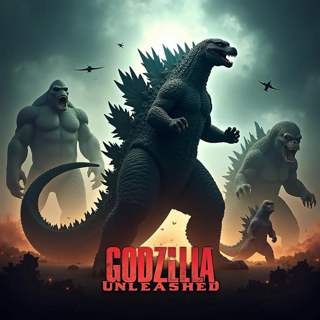 Poster game Godzilla Unleashed PC