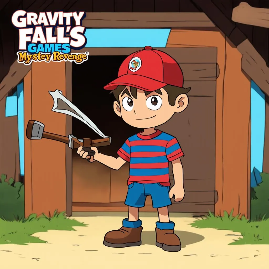 Gravity Falls Games: Rumble's Revenge - Dipper Pines