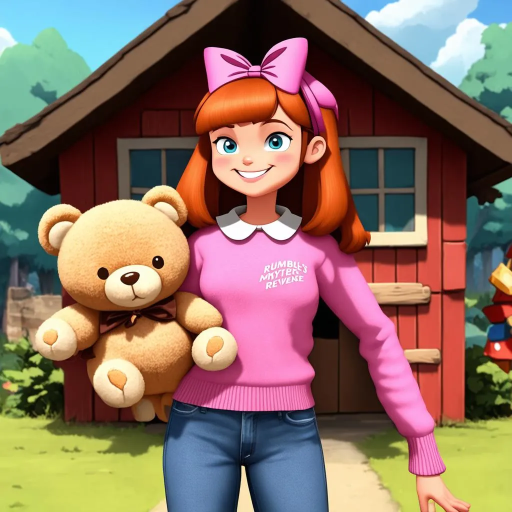 Gravity Falls Games: Rumble's Revenge - Mabel Pines