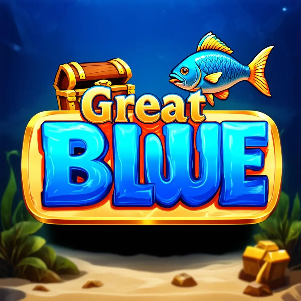 Logo game Great Blue Free Slot Game