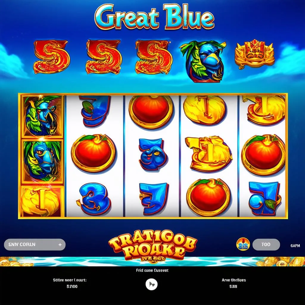 Ảnh chụp màn hình game Great Blue Free Slot Game