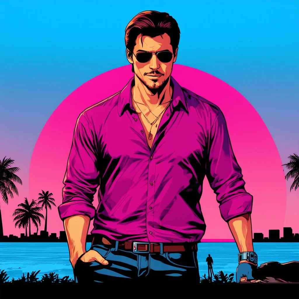 Grand Theft Auto Vice City Cover