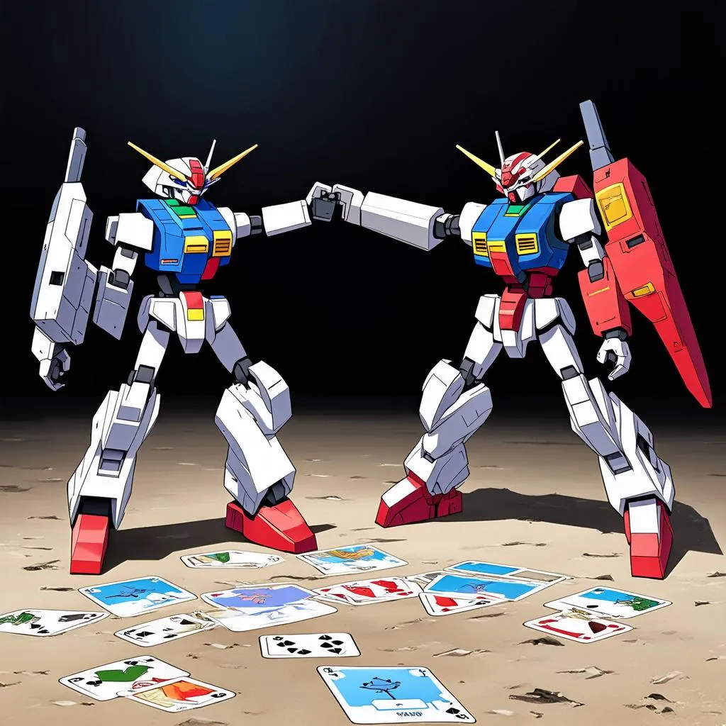 gundam card game battle