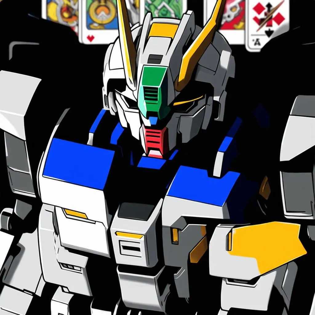 gundam card game robot