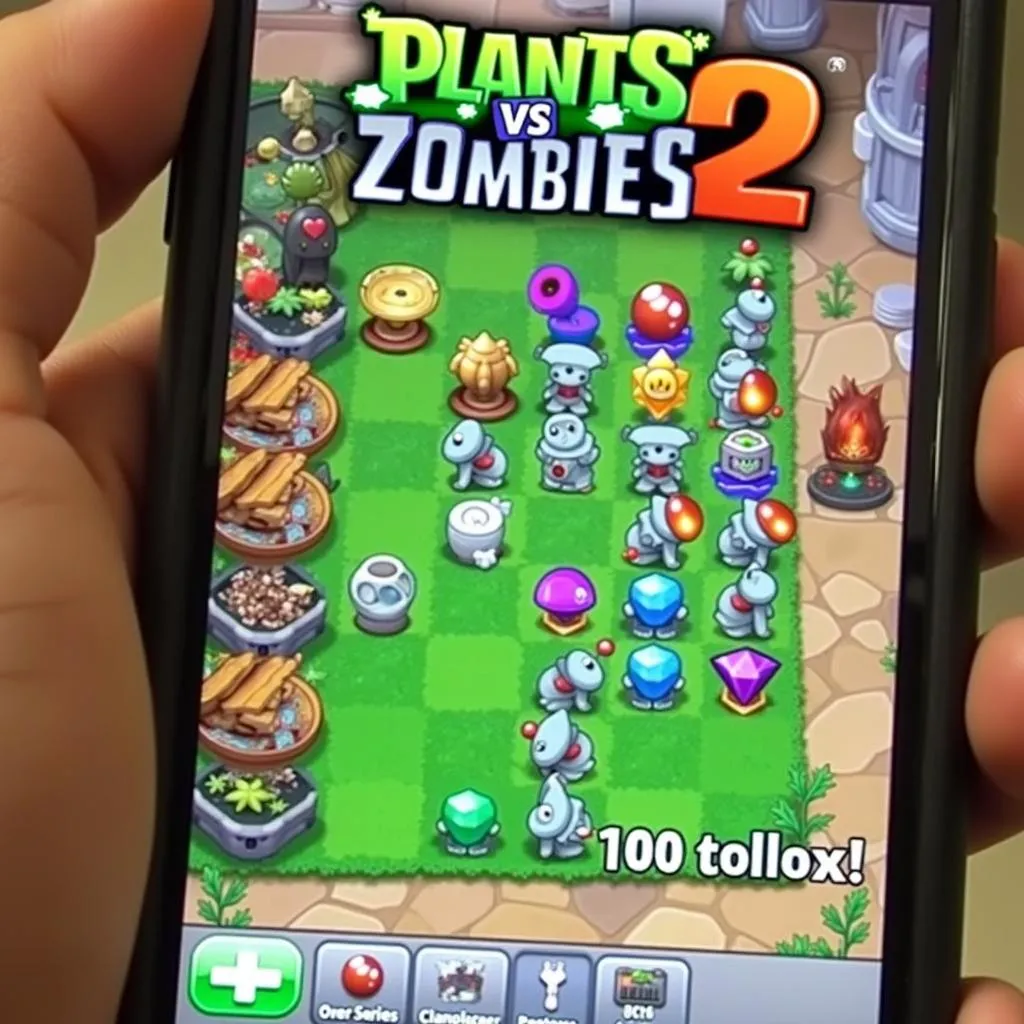 Ứng dụng hack game Plant and Zombie 2