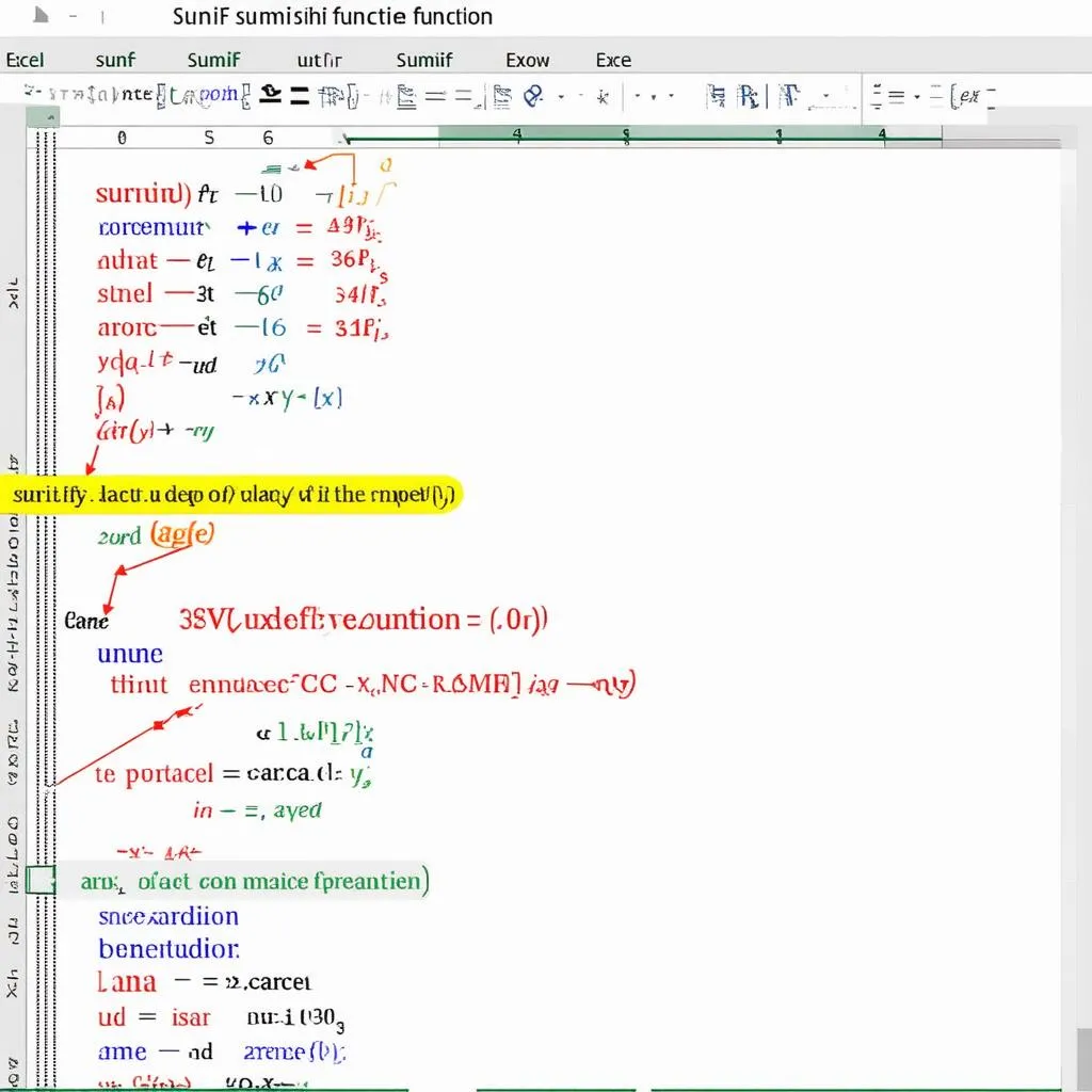 Hàm SUMIF trong Excel