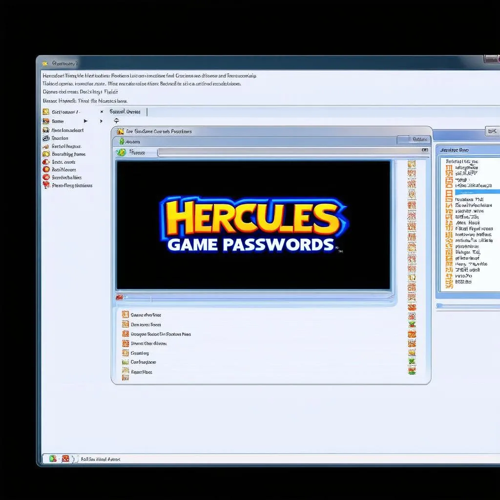 Hercules Game Passwords