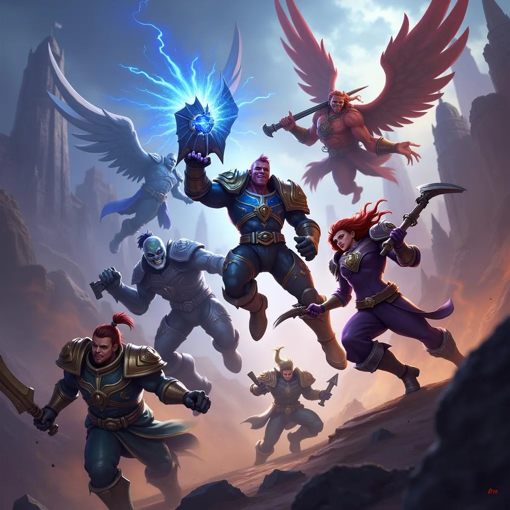 Trải nghiệm game Heroes of the Storm - Thế giới của các vị tướng Blizzard