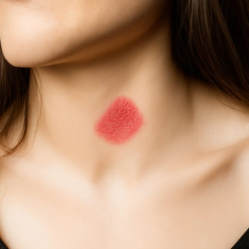 Hickey trên cổ