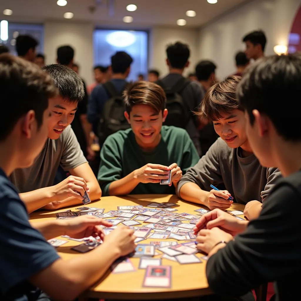 Vietnamese Yu-Gi-Oh! community gathering