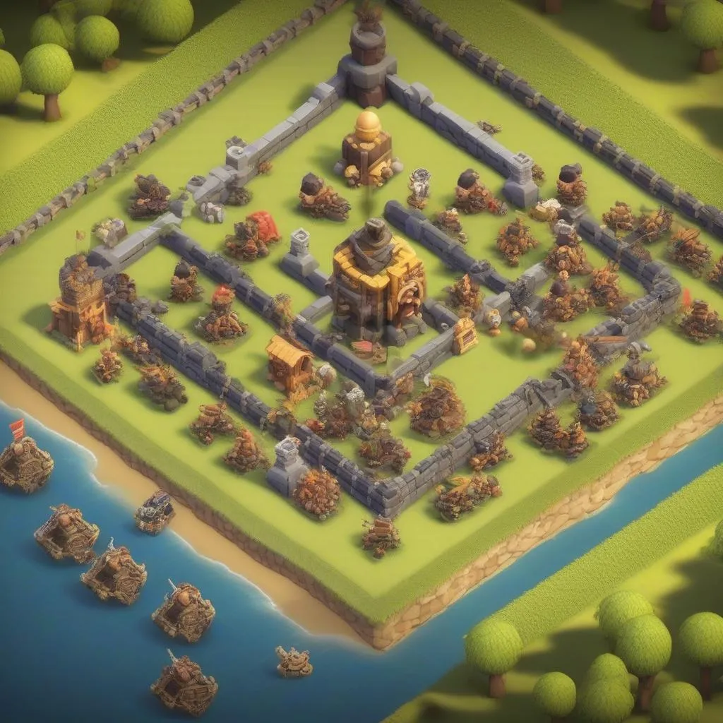 Gameplay Clash of Clans