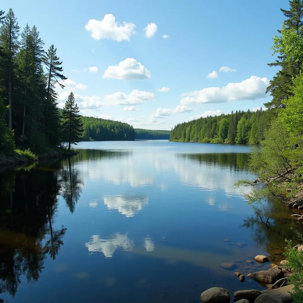 Hồ nước và thiên nhiên Minnesota