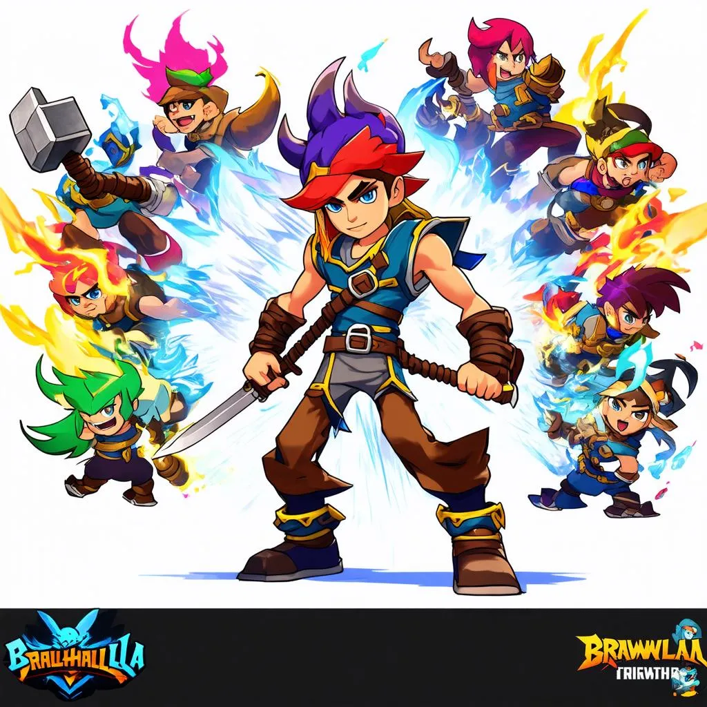 Hướng dẫn chơi Brawlhalla