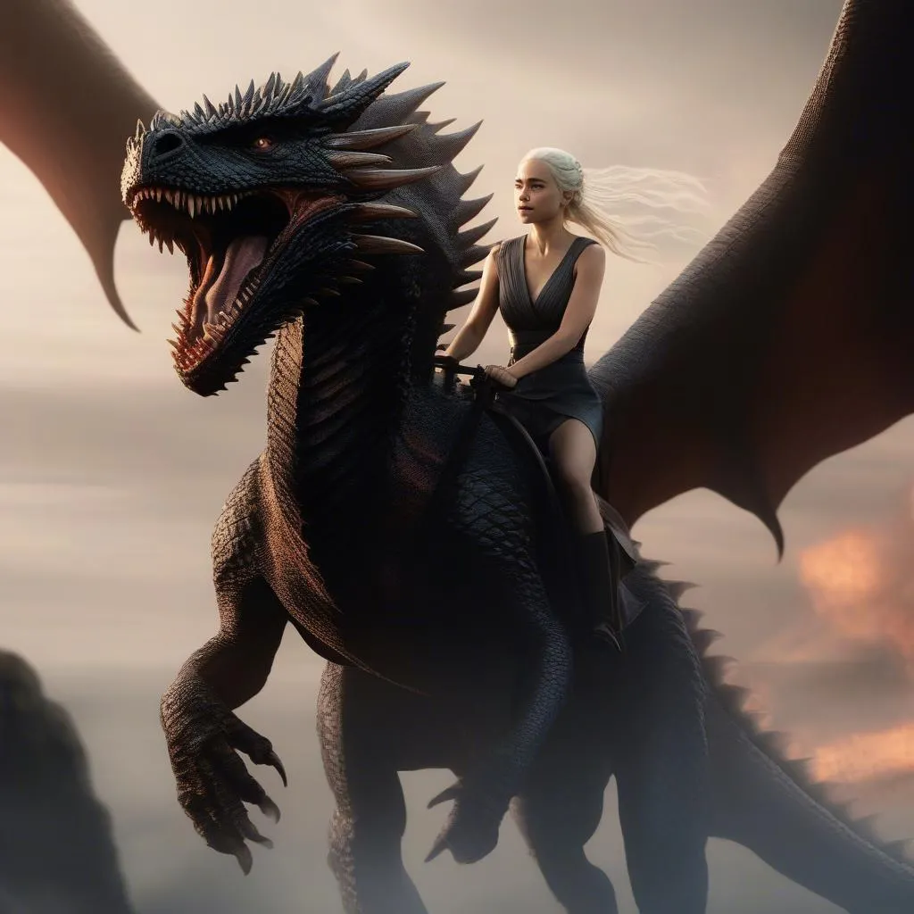 Hình nền Game of Thrones 4K Daenerys Targaryen