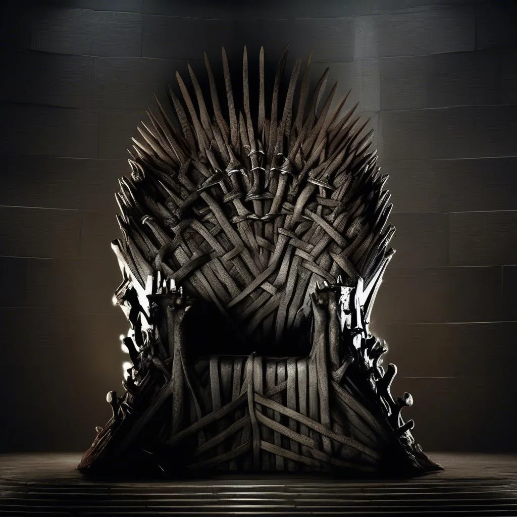 Hình nền Game of Thrones 4K Iron Throne