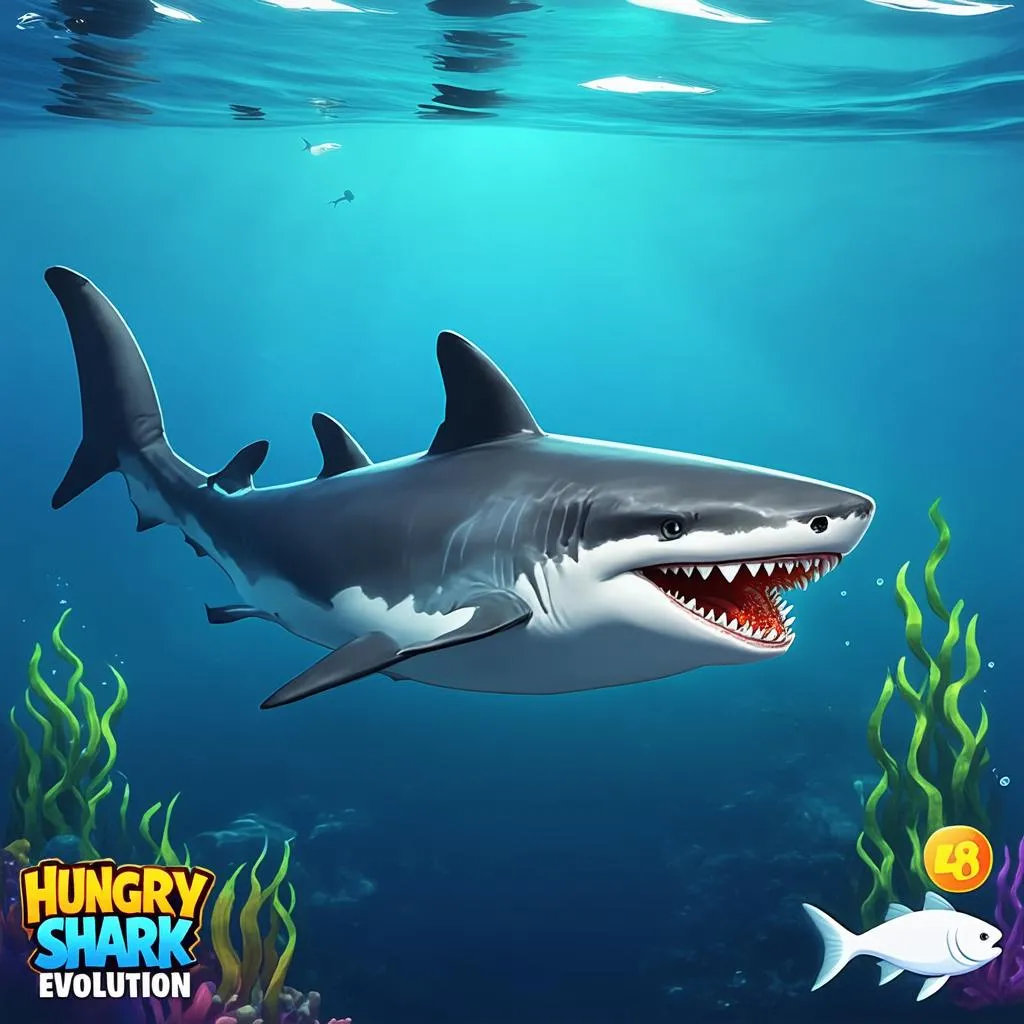 hungry shark evolution game