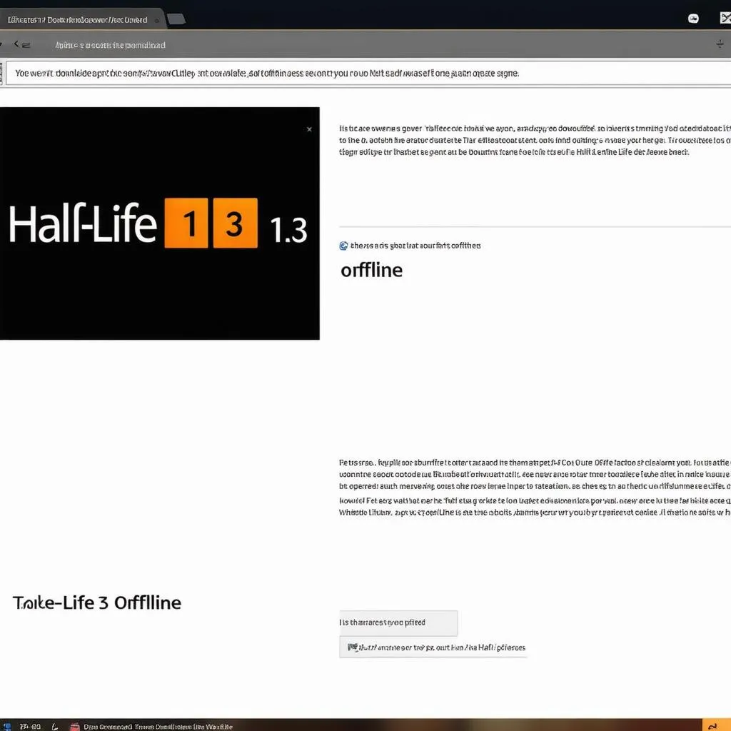 Hướng Dẫn Tải Game Half-Life 1.3 Offline