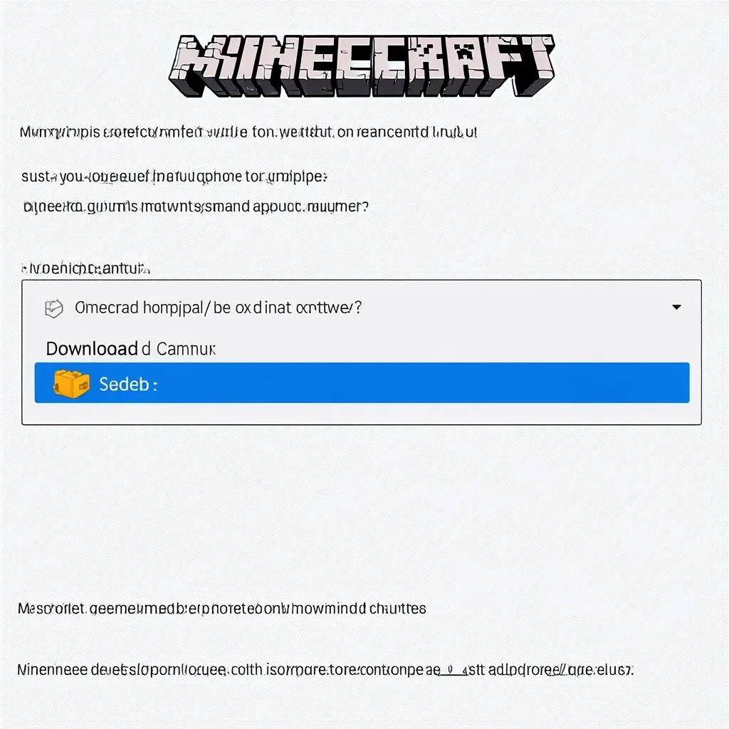 Hướng dẫn tải Minecraft trên máy tính