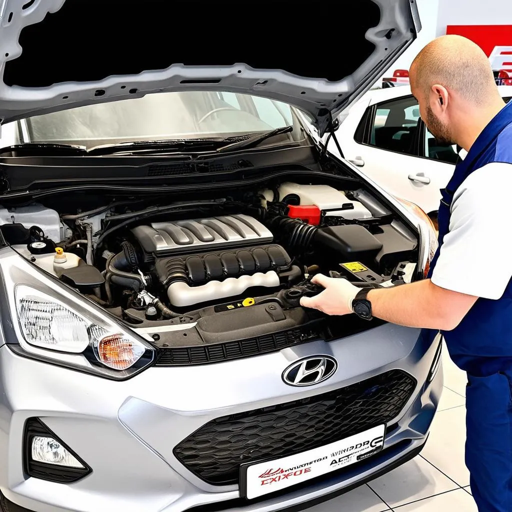 Bảo dưỡng xe Hyundai i10