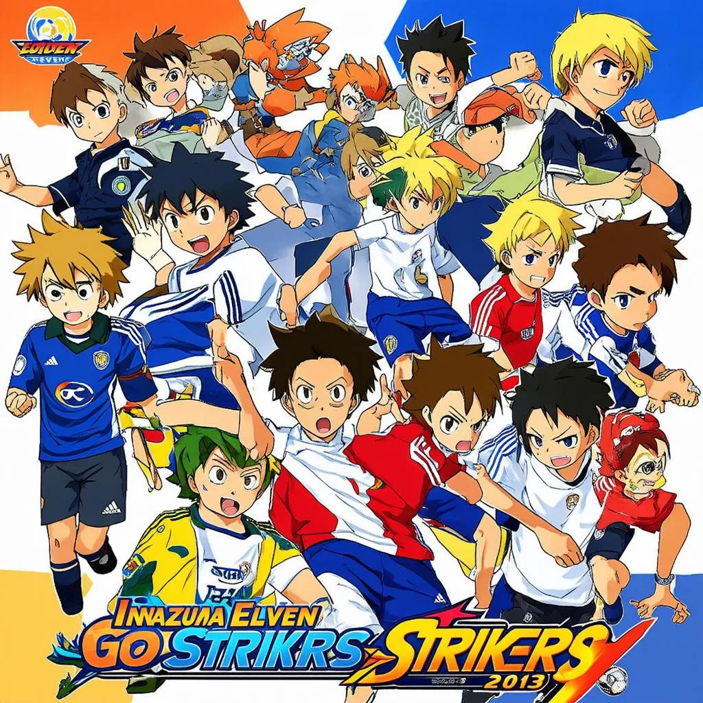 Inazuma Eleven Go Strikers 2013 characters