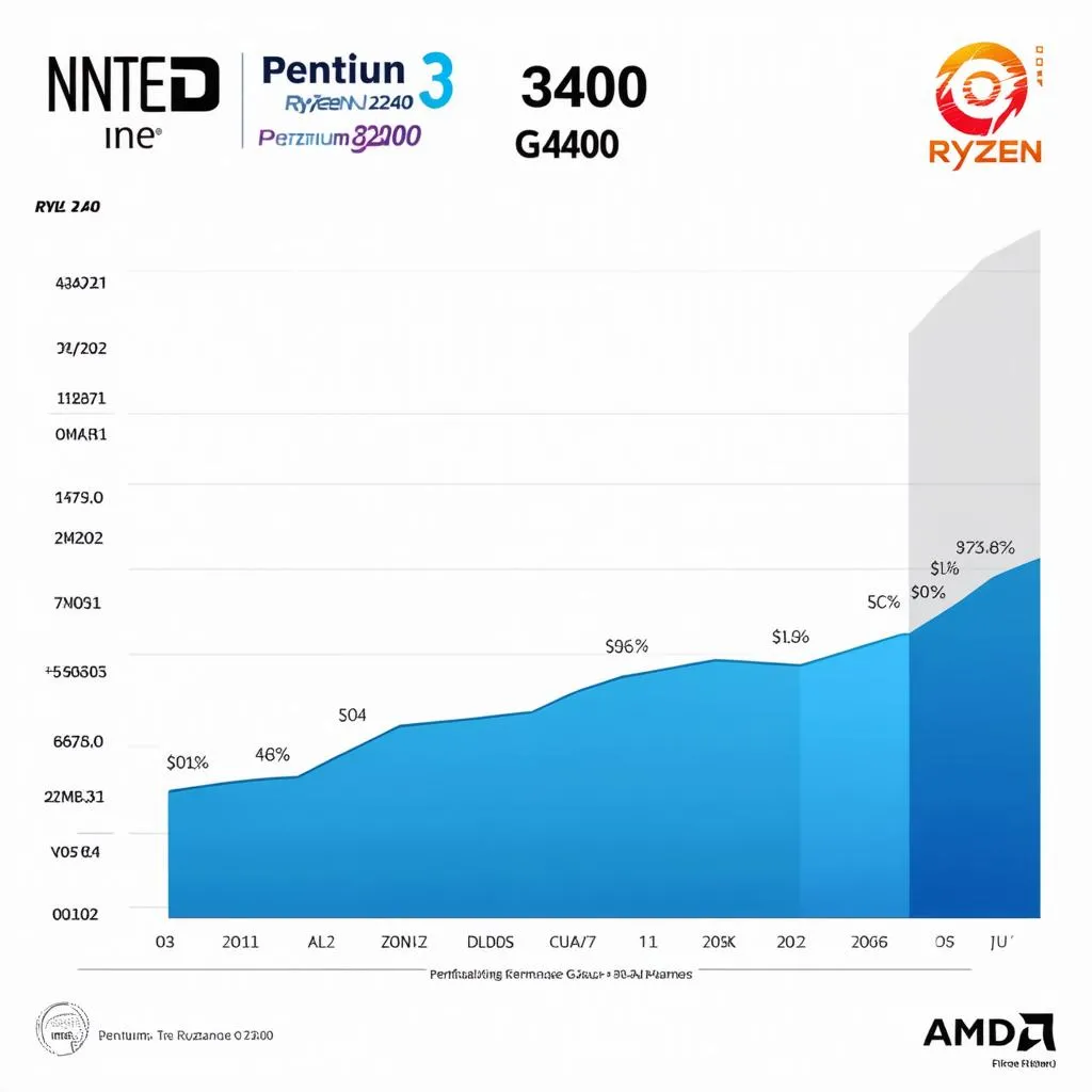 So sánh hiệu năng Intel Pentium G4400 và AMD Ryzen 3 2200G trong game