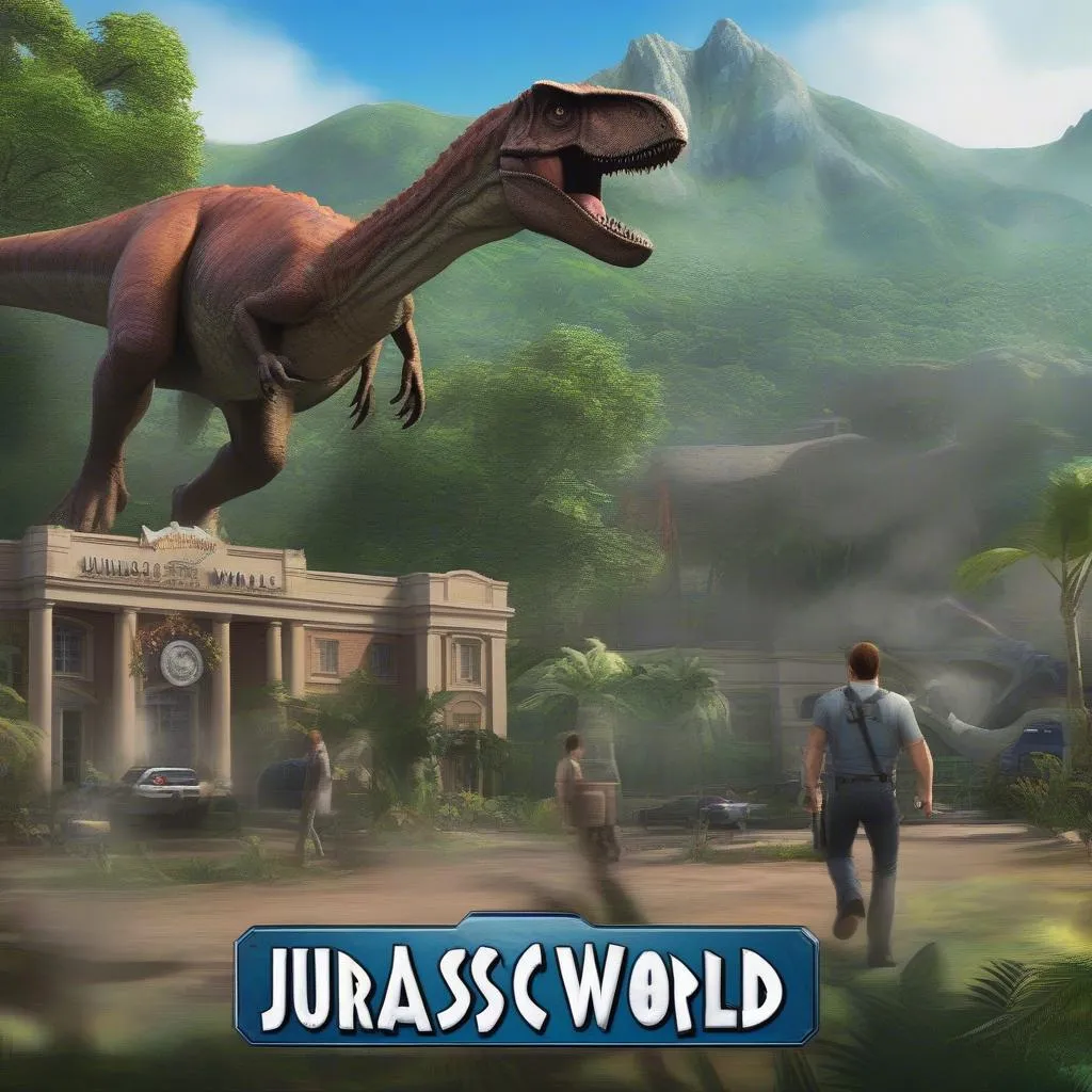 Gameplay của Jurassic World The Game APK