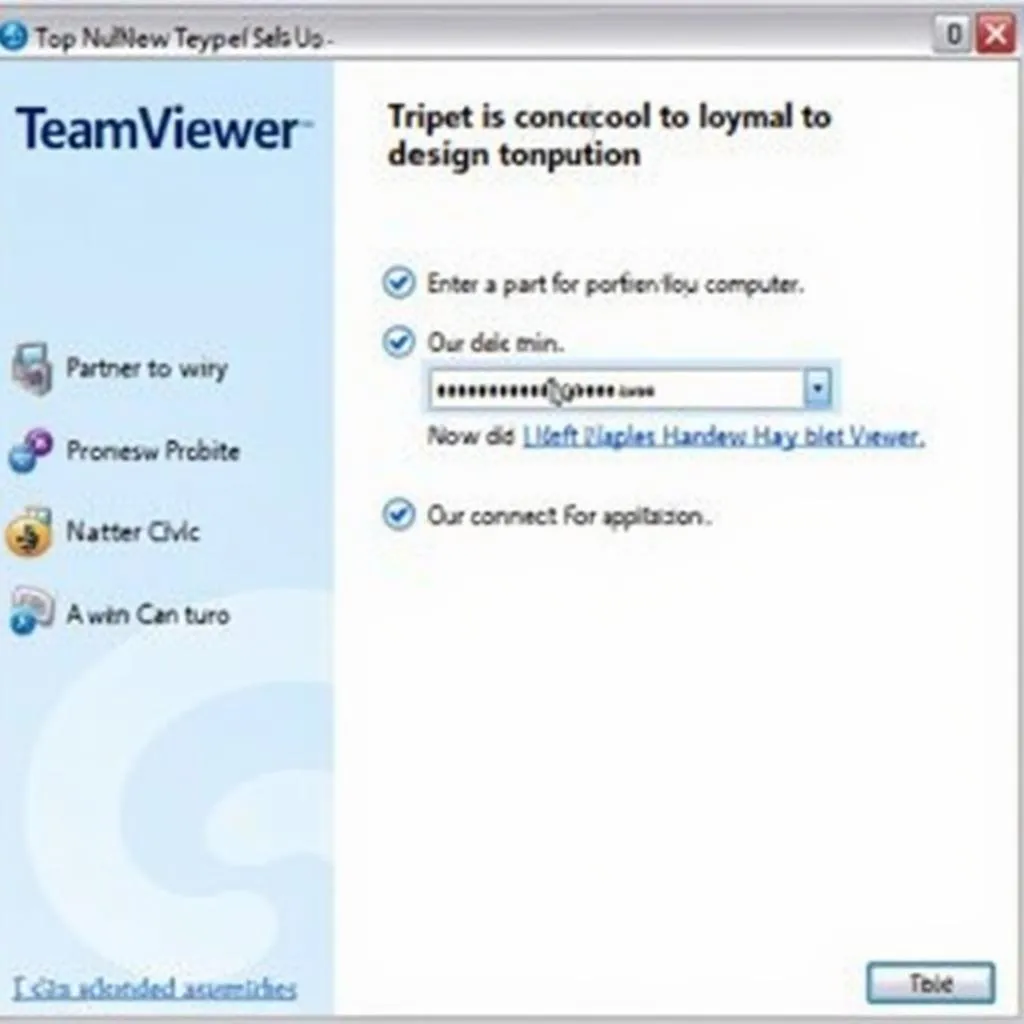 Kết nối TeamViewer bằng ID và mật khẩu