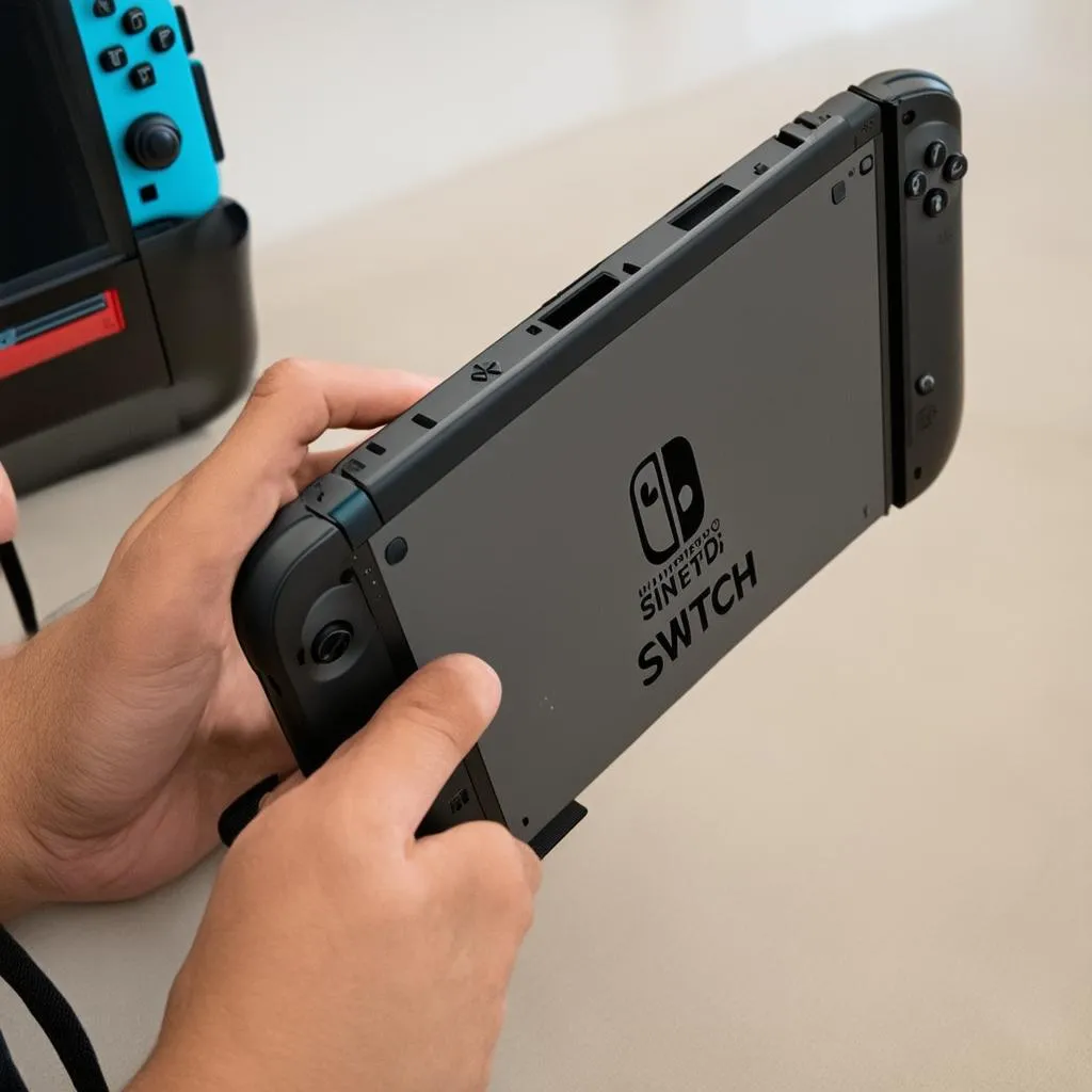 Kiểm tra Nintendo Switch cũ