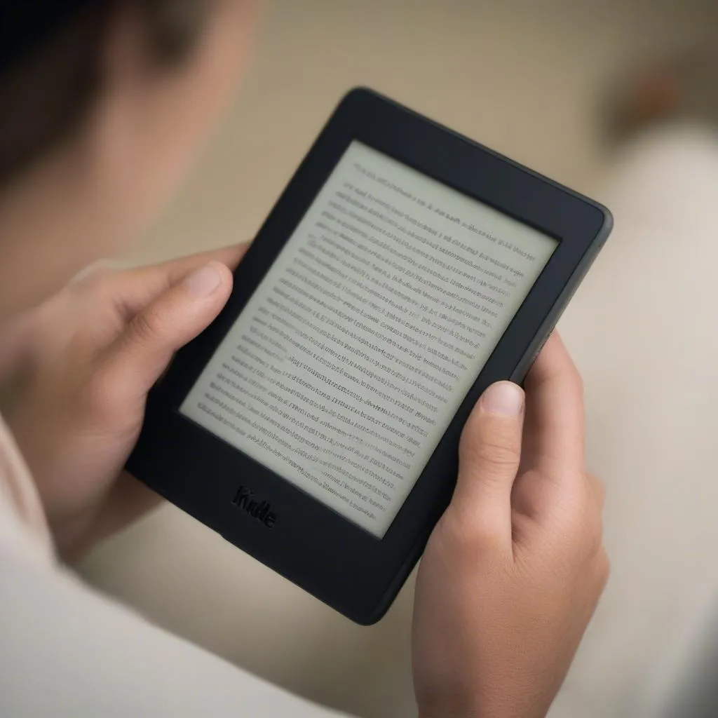 Kindle đọc sách