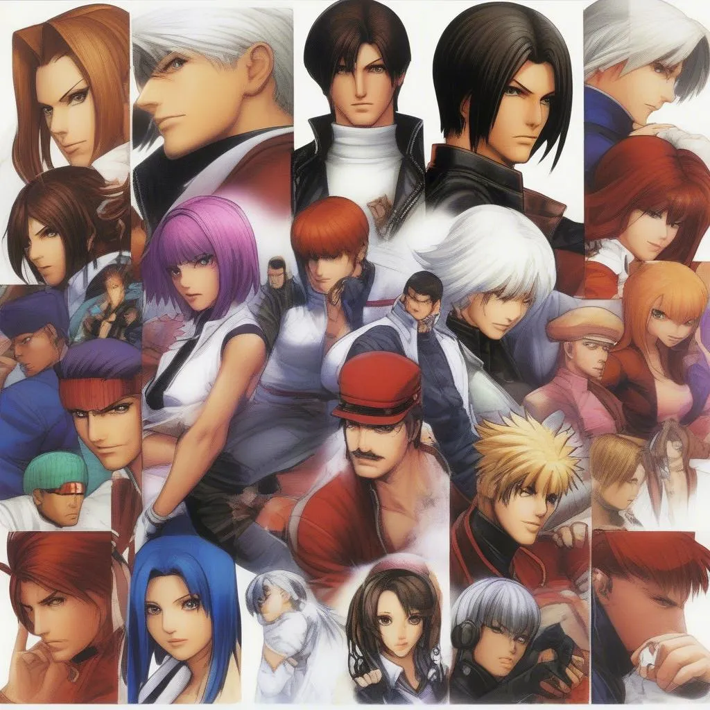 king of fighters wing 2.0 characters