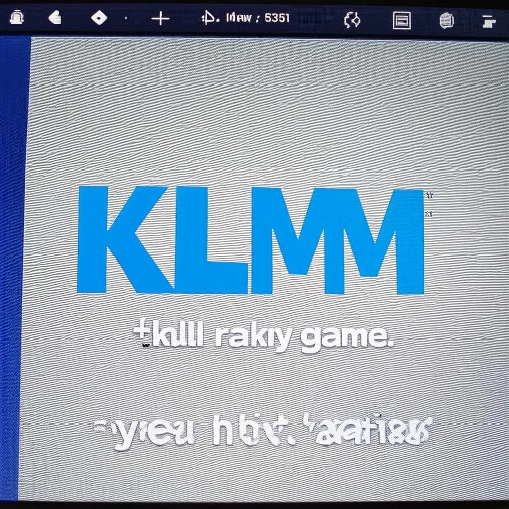 Meme về Klm Game