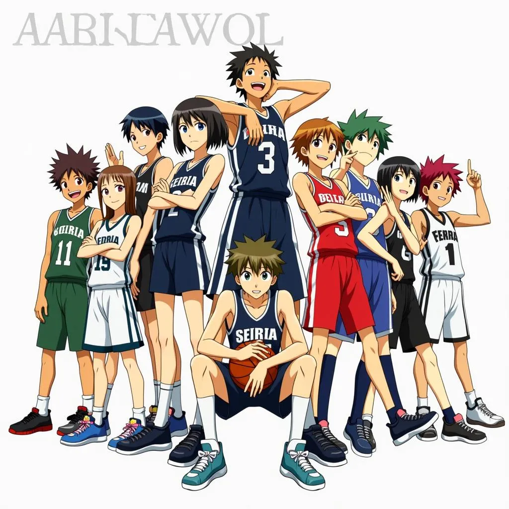 Các nhân vật Kuroko no Basket Last Game